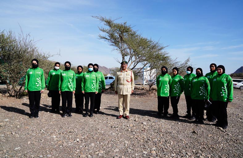 انطلاق النسخة الثانية من المخيم الشتوي لطلبة أكاديمية شرطة دبي بمنطقة وادي حتا هب