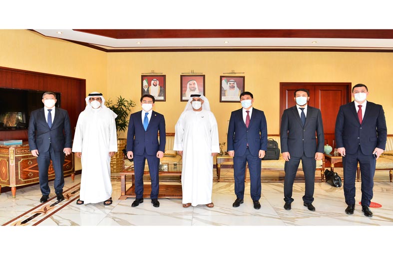 غرفة أبوظبي تبحث فرص التعاون التجاري والاستثماري مع كازاخستان