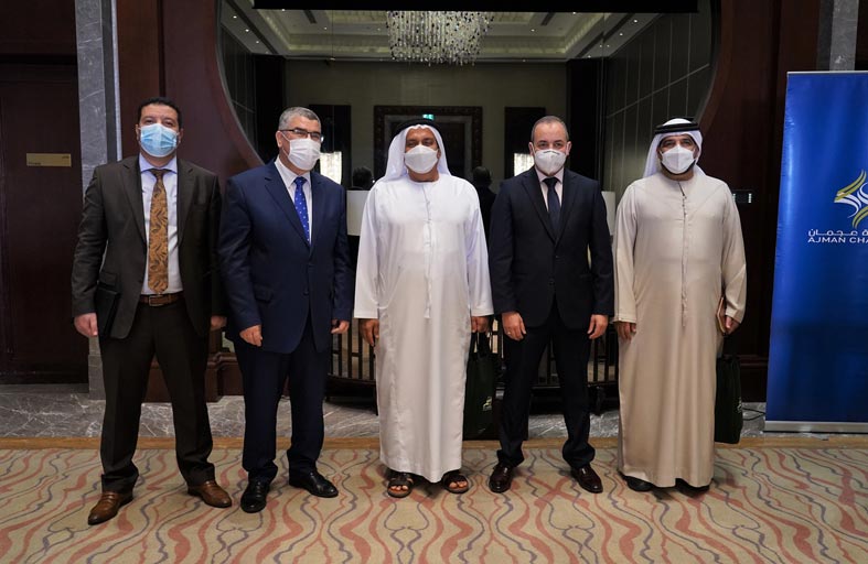 غرفة عجمان تنظم ملتقى الأعمال عجمان - جمهورية الجزائر بالتعاون مع اتحاد غرف التجارة والصناعة بالدولة