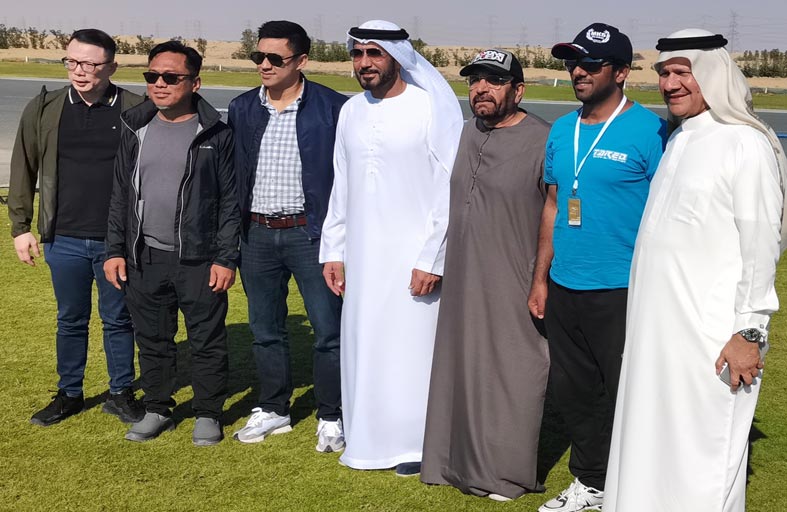 غانم الهاجري يشيد بالعروض ويثني على جهود اتحاد الرياضات الجوية