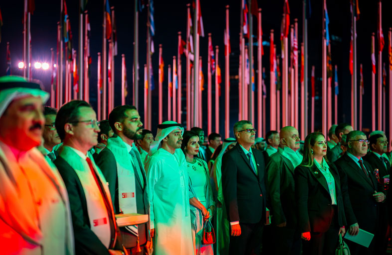 عبدالله بن زايد يشهد أمسية «الخارجية» بمناسبة عيد الاتحاد الـ «51 » 