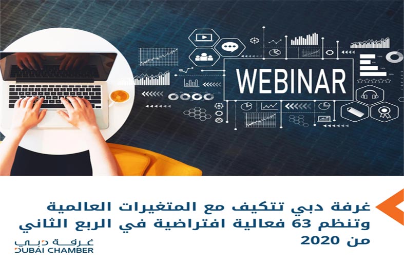 غرفة دبي تتكيف مع المتغيرات العالمية وتنظم 63 فعالية افتراضية في الربع الثاني من 2020