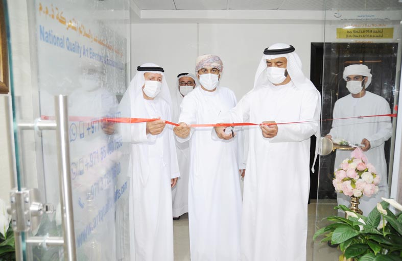 افتتاح التوسعة الجديدة لشركة فن الجودة الوطنية للمصاعد والسلالم المتحركة بمدينة العين