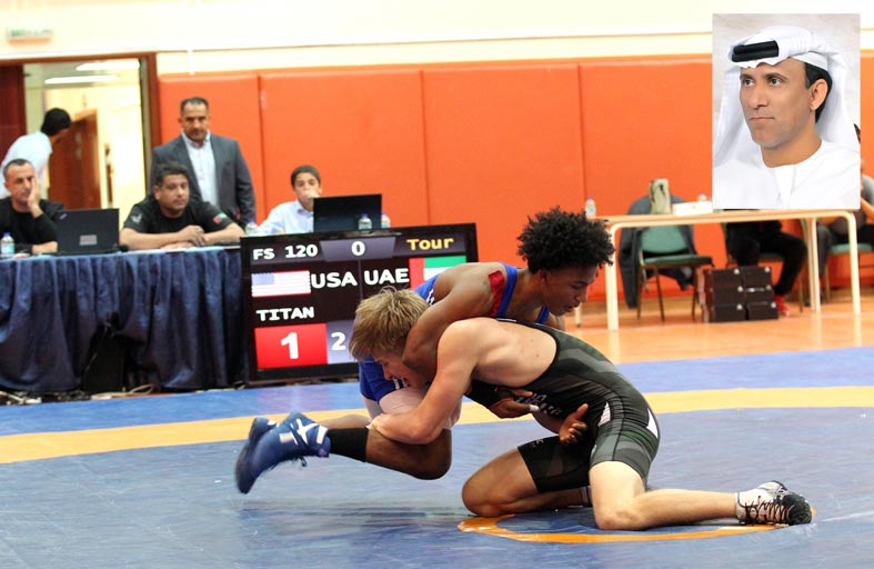 منتخب ناشئي الإمارات للمصارعة يشارك في بطولة العالم في المجر