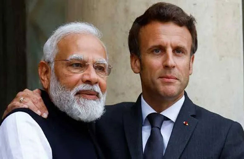 مودي وماكرون يعيدان تعريف «التحالف الهندي الفرنسي»