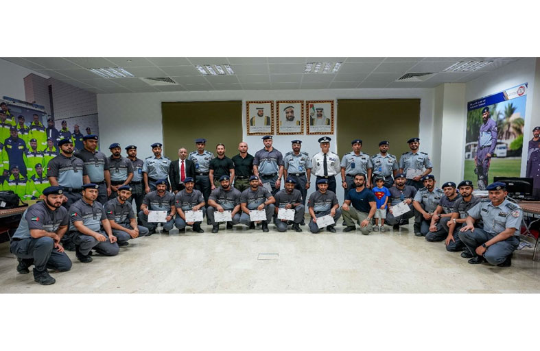 شرطة أبوظبي تنفذ دورة أمنية تخصصية بالتعاون مع الداخلية الفرنسية