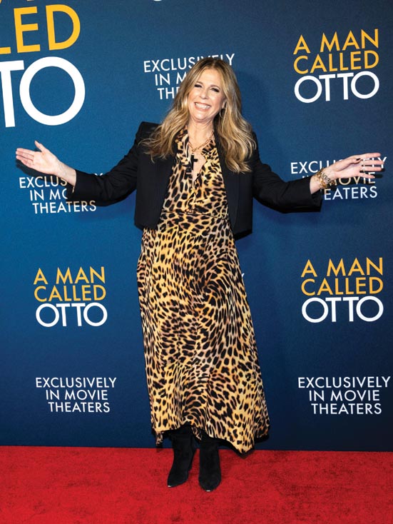 المنتجة ريتا ويلسون خلال حضورها دعوة مصورة لأغنية A Man Called Otto في المتحف الأكاديمي للصور المتحركة في لوس أنجلوس. رويترز