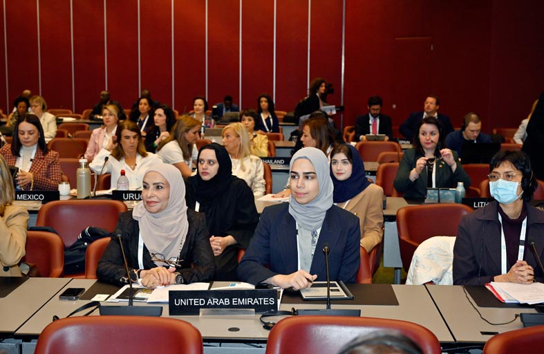 الشعبة البرلمانية تشارك في منتدى النساء البرلمانيات في جنيف 