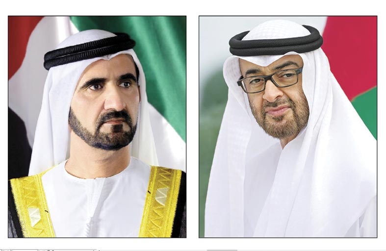 محمد بن راشد ومحمد بن زايد: شهداؤنا أهل المجد والشرف وستظل تضحياتهم محفورة في ذاكرة الإمارات