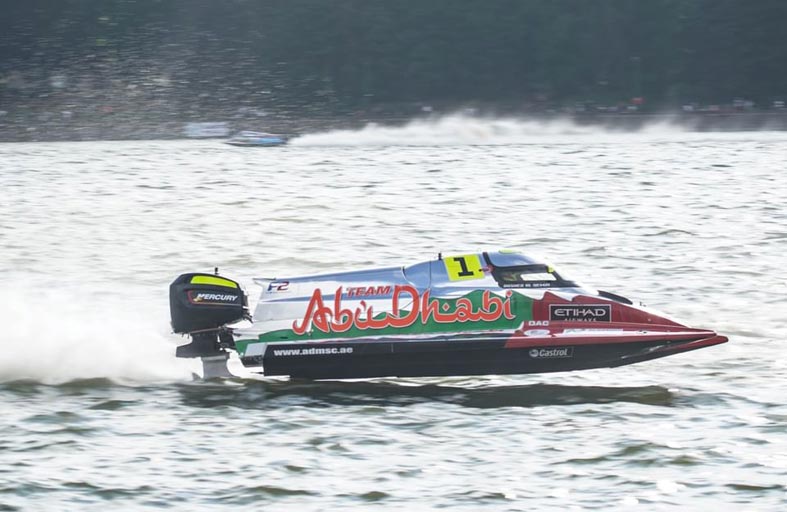 «أبوظبي للزوارق» ينافس على «أفضل زمن» في مونديال الفورمولا2 بالبرتغال