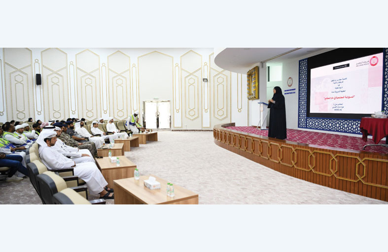 شرطة أبوظبي تنفذ ورشة «المسؤولية المجتمعية» في عام المجتمع