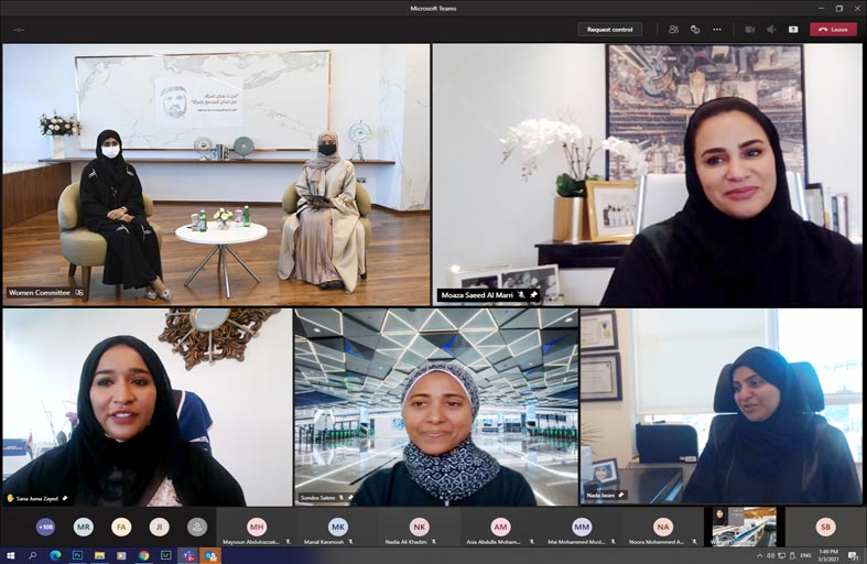 طرق دبي تستعرض إنجازات اللجنة النسائية للعام 2020 وخطط 2021