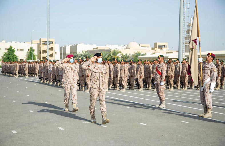 تخريج دورة حرس الرئاسة التخصصية لمجندي الخدمة الوطنية 