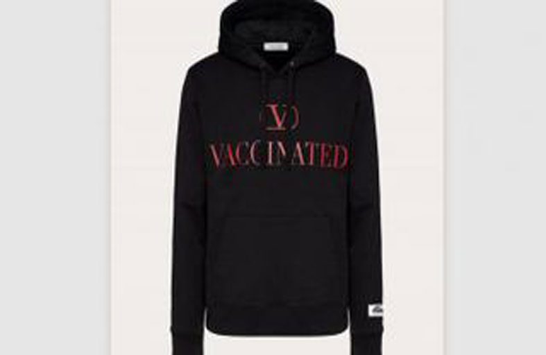 سترة لدعم حملة التطعيم ضد كوفيد- 19 