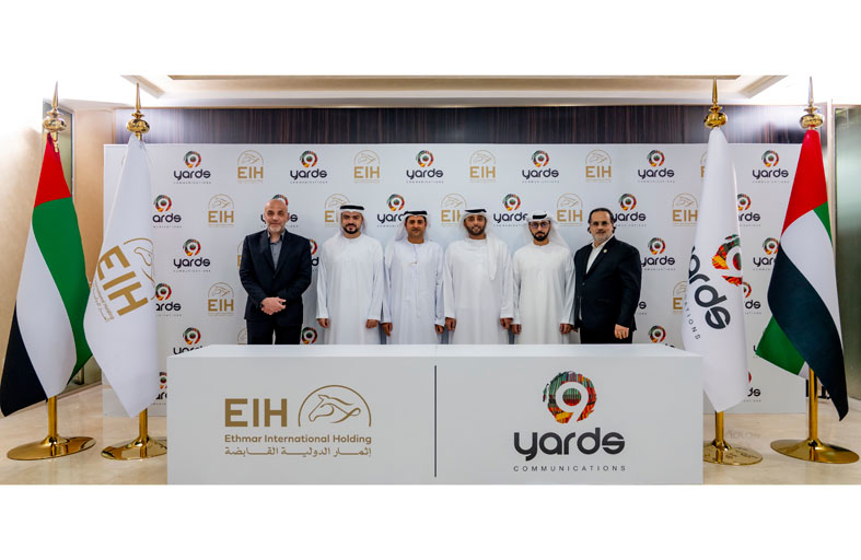إي أي أتش إثمار الدولية تستحوذ على حصة الأغلبية في 9 ياردز كومينيكشنز