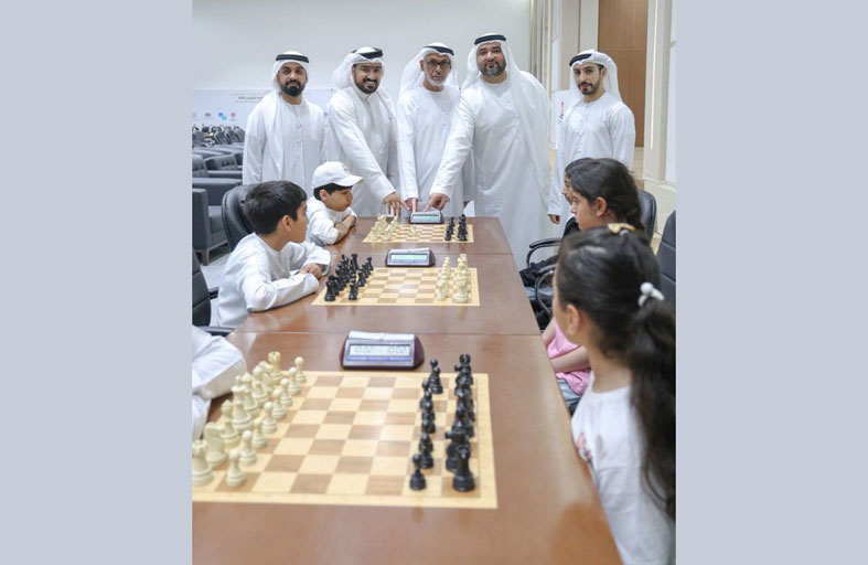 افتتاح بطولة مجلس الشارقة الرياضي للشطرنج الخاطف