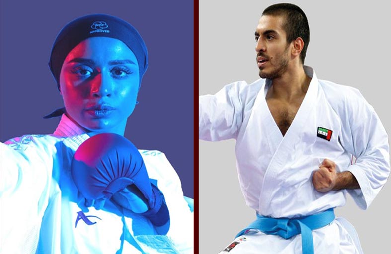 اتحاد الكاراتيه يرشح مروان المازمي و حوراء العجمي لعضوية لجنة اللاعبين الرياضيين