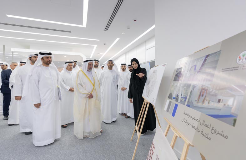 سلطان القاسمي يترأس اجتماع مجلس أمناء جامعة خورفكان 