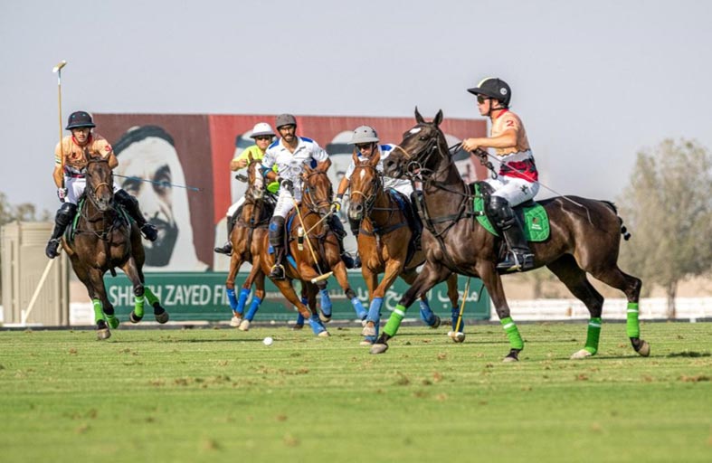 «فريق الإمارات» يتصدر كأس رئيس الدولة للبولو