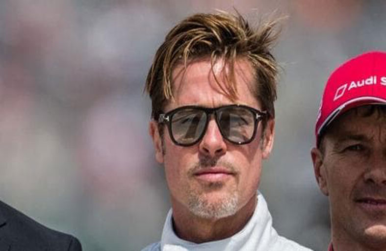 براد بيت يتدرب في حلبة فورميولا 1 استعداداً لفيلم جديد