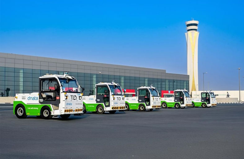 الطيران المدني تمنح أول موافقة لتجربة  المركبات ذاتية القيادة لمناولة الأمتعة في مطار آل مكتوم