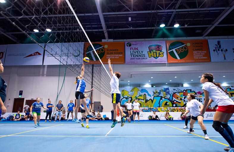 الرياضة النسائية تتألق في شهر رمضان