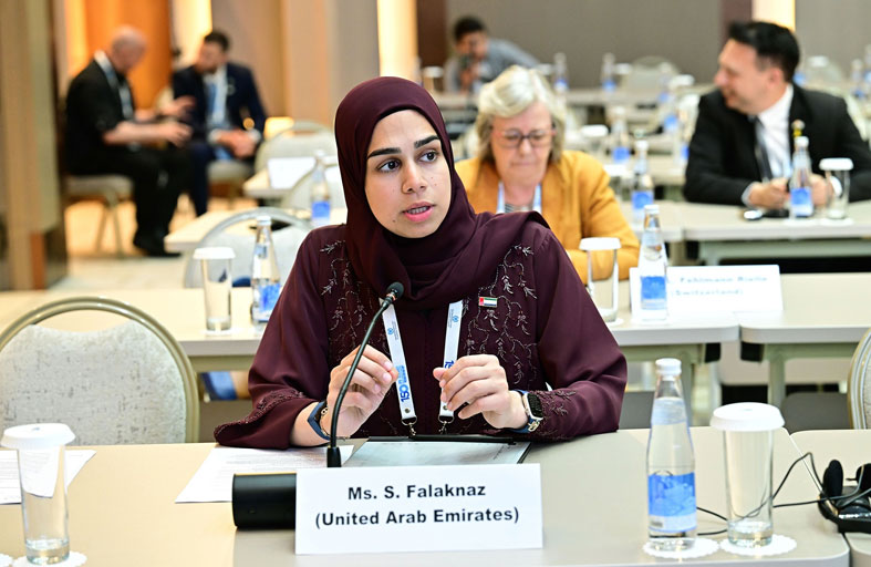 سارة فلكناز تشارك في اجتماعي مكتب منتدى البرلمانيين الشباب ومسائل الشرق الأوسط للاتحاد البرلماني الدولي في طشقند