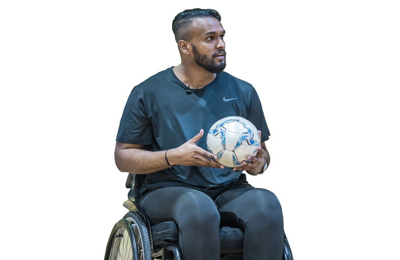 العكبري.. أول صاحب همة يحصل على الرخصة D للتدريب 