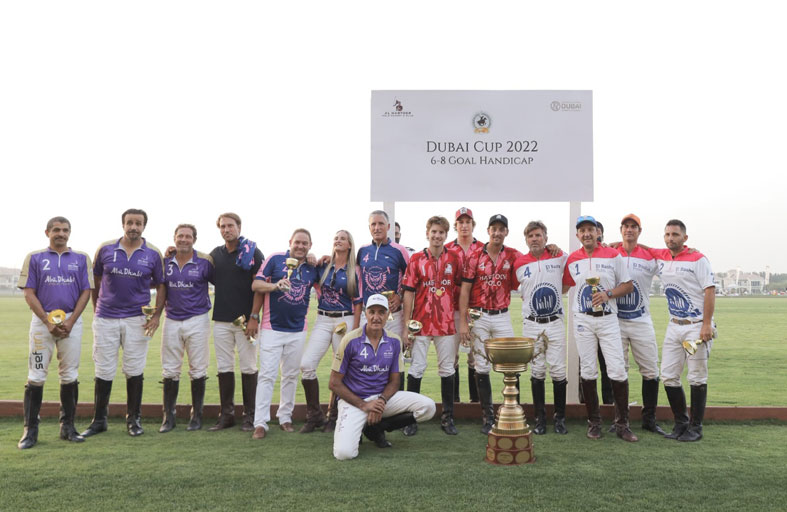 الحبتور يقود فريقه للفوز بكأس دبي للبولو 2022 
