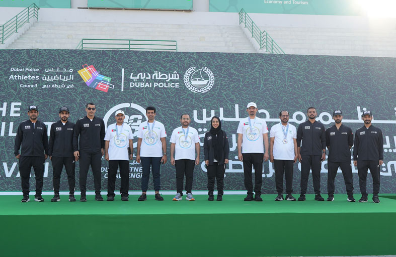 موظفو قطاع شؤون الإدارة يشاركون في فعاليات «القافلة الرياضية»