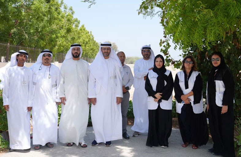 الهيئة الوطنية لحقوق الإنسان تتفقّد سكنات العمال في رأس الخيمة