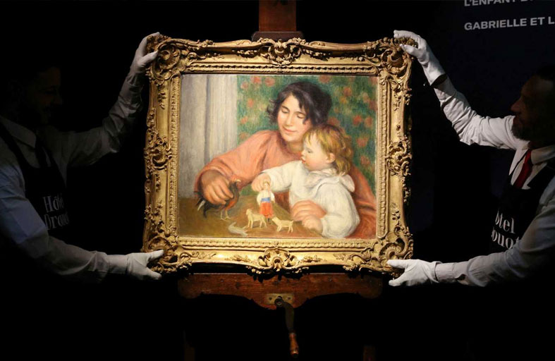 بيع لوحة لـ«رونوار» بمبلغ 1,8 مليون يورو 