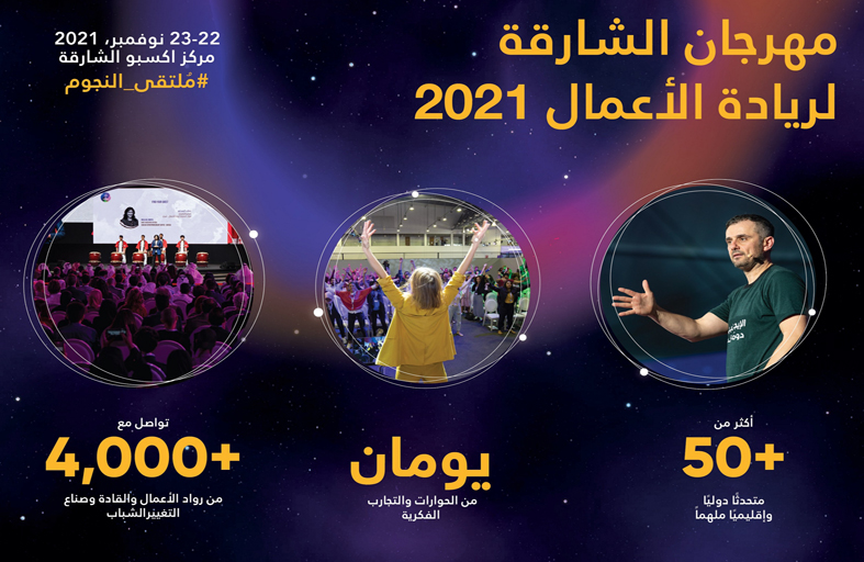 مهرجان الشارقة لريادة الأعمال يناقش خارطة طريق نمو قطاع الشركات الناشئة خلال الـ50 عاماً المقبلة