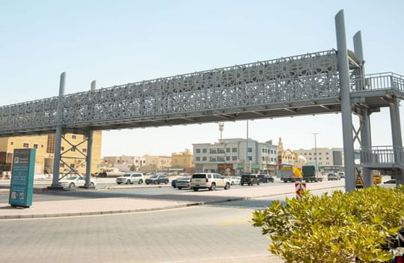 بلدية عجمان تنجز جسري مشاة بتكلفة 6 ملايين درهم