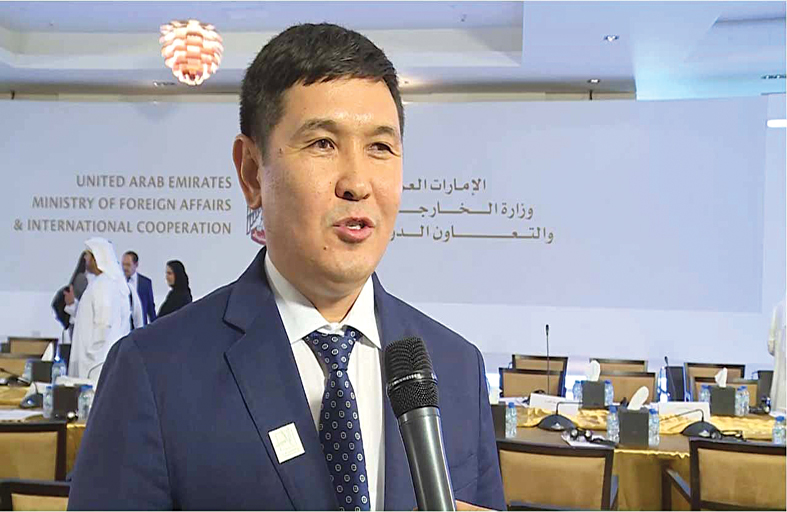 سفير كازاخستان: محمد بن زايد قدم نموذجا جديدا في مكافحة الانتشار النووي