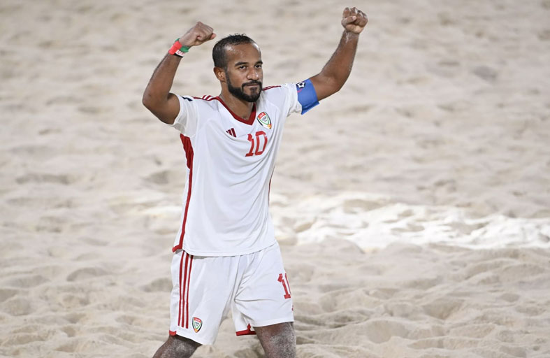 قائد منتخب الإمارات للكرة الشاطئية: تعاهدنا على اعتبار كل مباراة نهائي بطولة