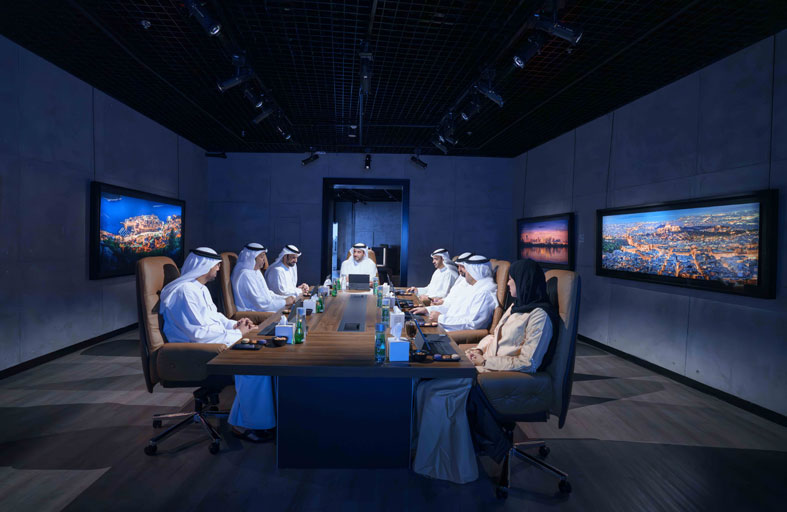 سلطان بن أحمد القاسمي يترأس اجتماع مجلس الشارقة للإعلام