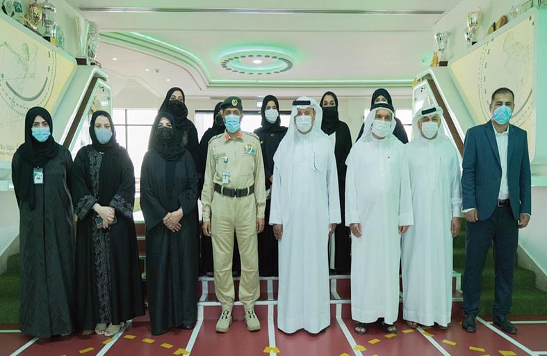 القيادة العامة لشرطة دبي وجمعية توعية ورعاية الأحداث يهنئان السلك التعليمي بمناسبة يوم المعلم العالمي