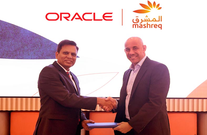 بنك المشرق يتعاون مع Oracle  لتوسيع نطاق عملياته المصرفية العالمية