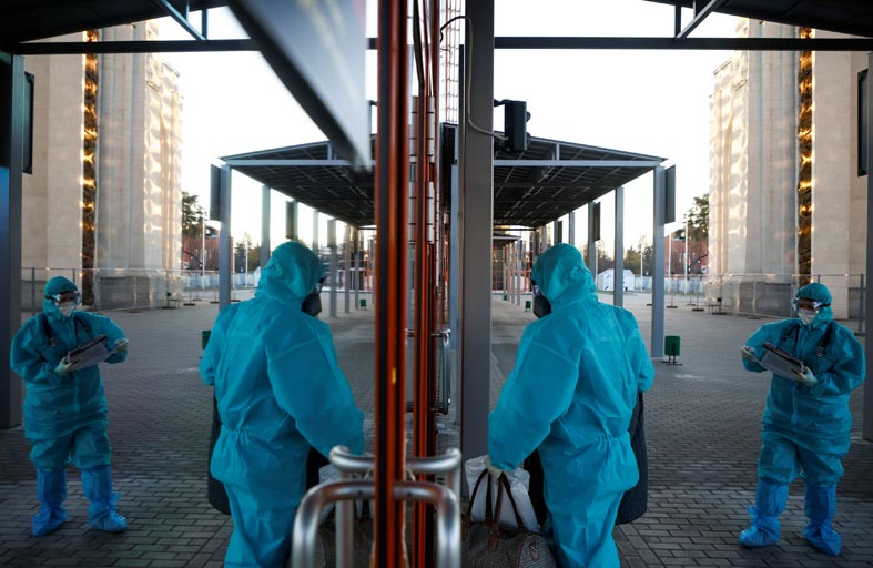 20985 إصابة جديدة بـكورونا و456 وفاة في روسيا