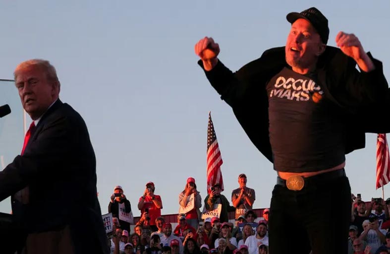 ماسك يعتبر ترامب المرشح الوحيد القادر على حماية الديمقراطية