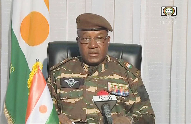 الجنرال تشياني يعلن نفسه رئيسا للمجلس الانتقالي في النيجر