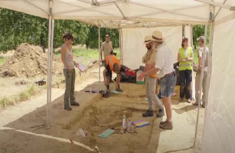 اكتشاف بقايا نادرة للغاية لهياكل جنود وخيول 