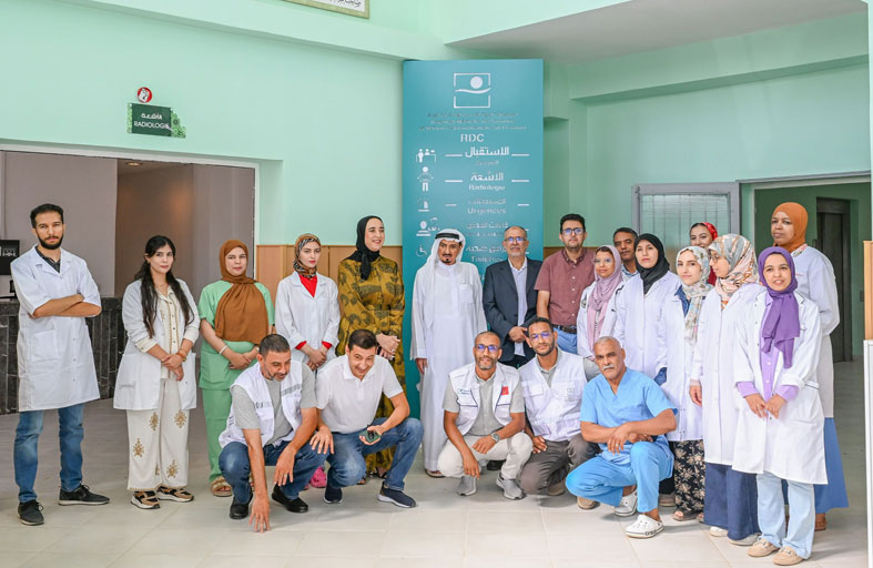 ‏‎حميد بن راشد يزور مستشفى في الرباط .. ويشيد بمستوى خدماته الطبية