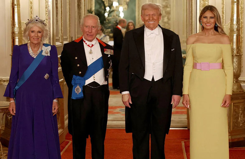 ترامب في لندن: مظاهرُ الفخامة و الوِد لكن التقدم ضئيلٌ في  اتفاقية الجمارك و القضايا الدولية   