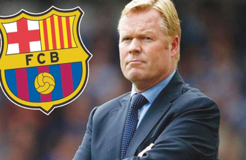 الهولندي كومان مدرباً جديداً لبرشلونة 