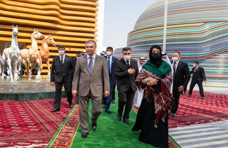 أمير موناكو يهنئ ريم الهاشمي بالانطلاقة الناجحة لإكسبو 2020 دبي