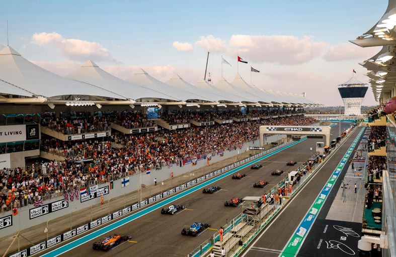 إقبال كبير على شراء تذاكر سباق جائزة الاتحاد للطيران الكبرى للفورمولا 1