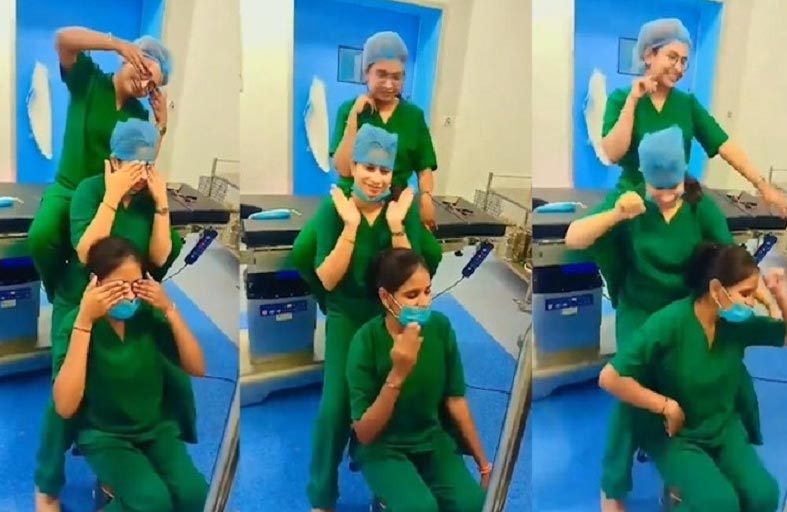 طرد 3 ممرضات بسبب فيديو في غرفة العمليات
