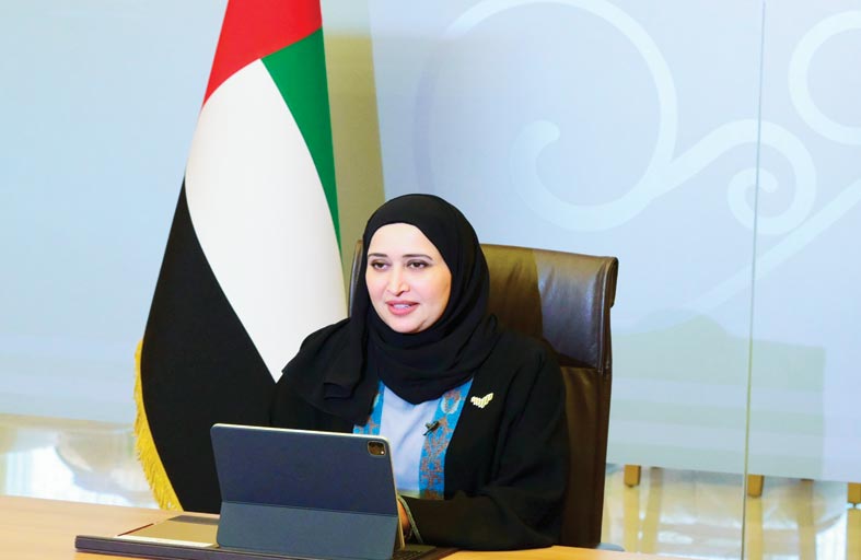 مريم بن ثنية: عملت الإمارات على خلق واقع جديد تساهم فيه المرأة مع الرجل في المشاركة السياسية وصنع القرار وبناء المستقبل